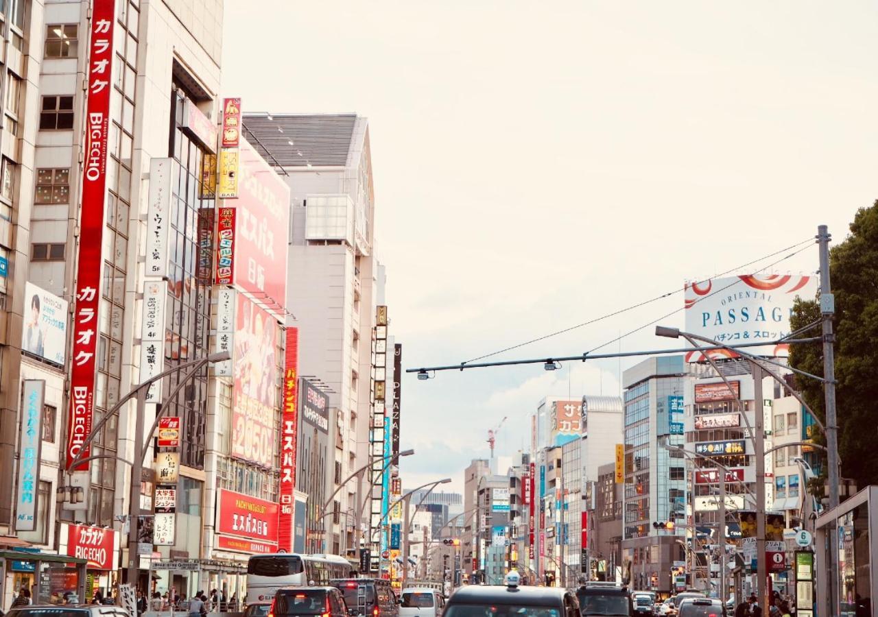 Apa Hotel Ueno Ekimae Tokyo prefektur Exteriör bild