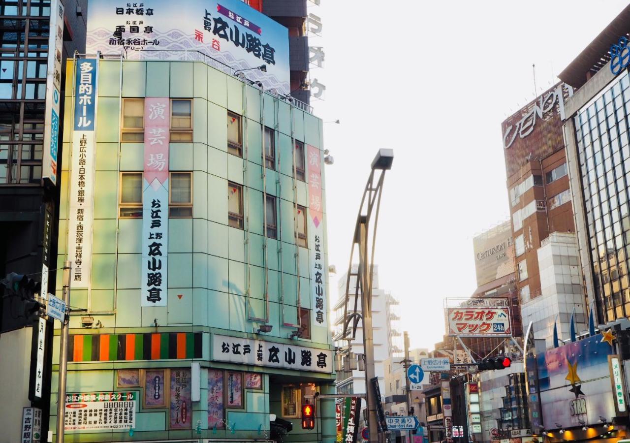 Apa Hotel Ueno Ekimae Tokyo prefektur Exteriör bild