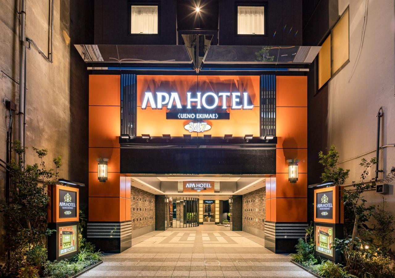 Apa Hotel Ueno Ekimae Tokyo prefektur Exteriör bild