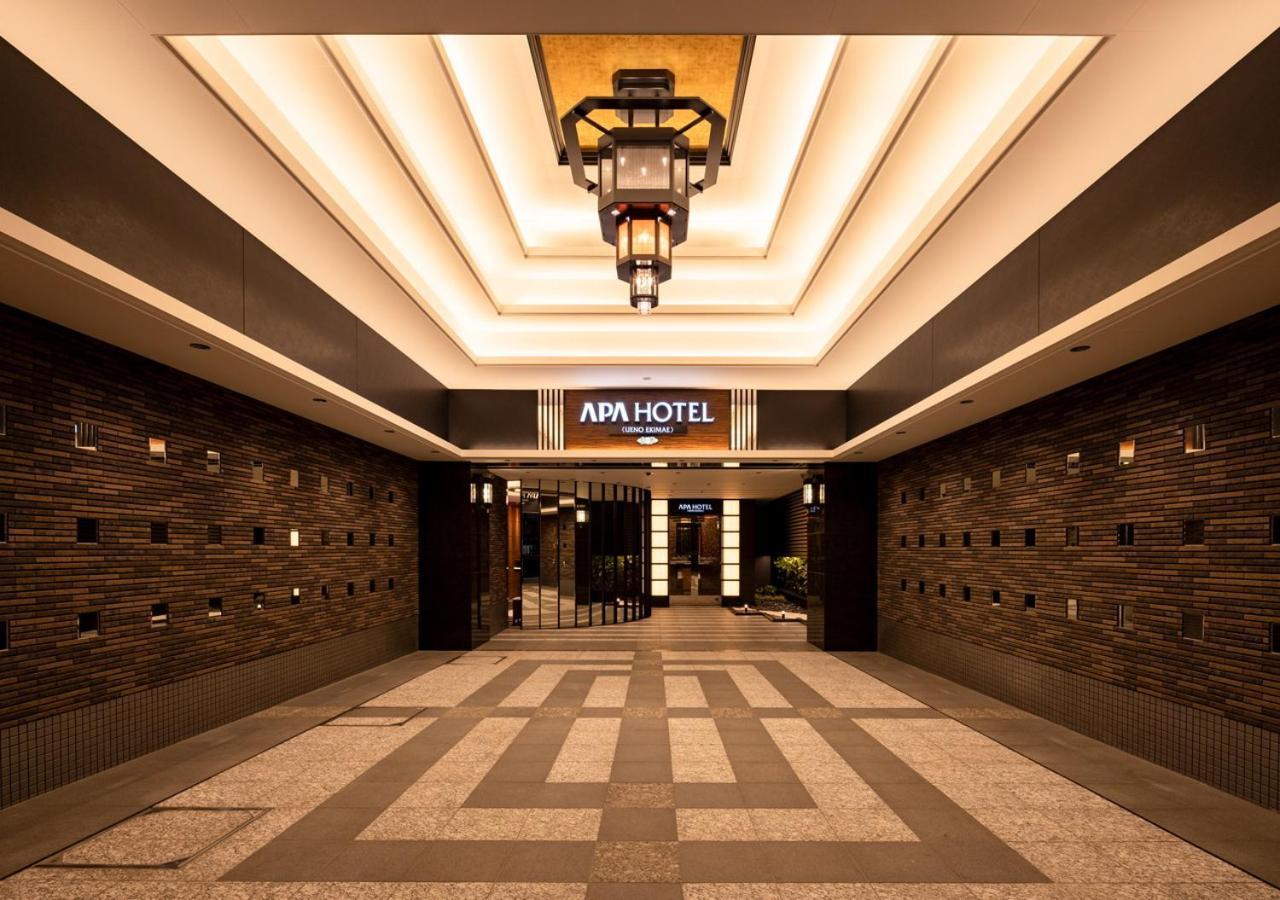 Apa Hotel Ueno Ekimae Tokyo prefektur Exteriör bild