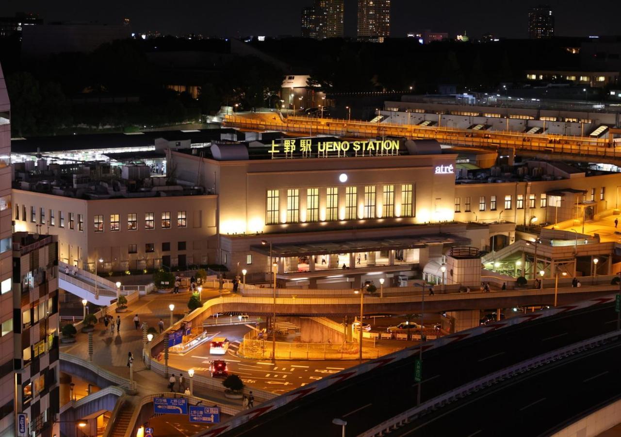 Apa Hotel Ueno Ekimae Tokyo prefektur Exteriör bild