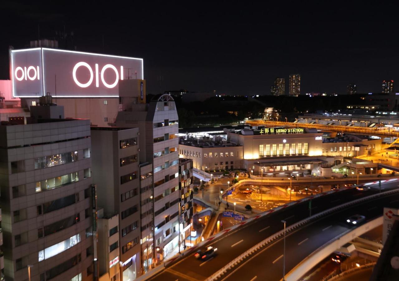 Apa Hotel Ueno Ekimae Tokyo prefektur Exteriör bild